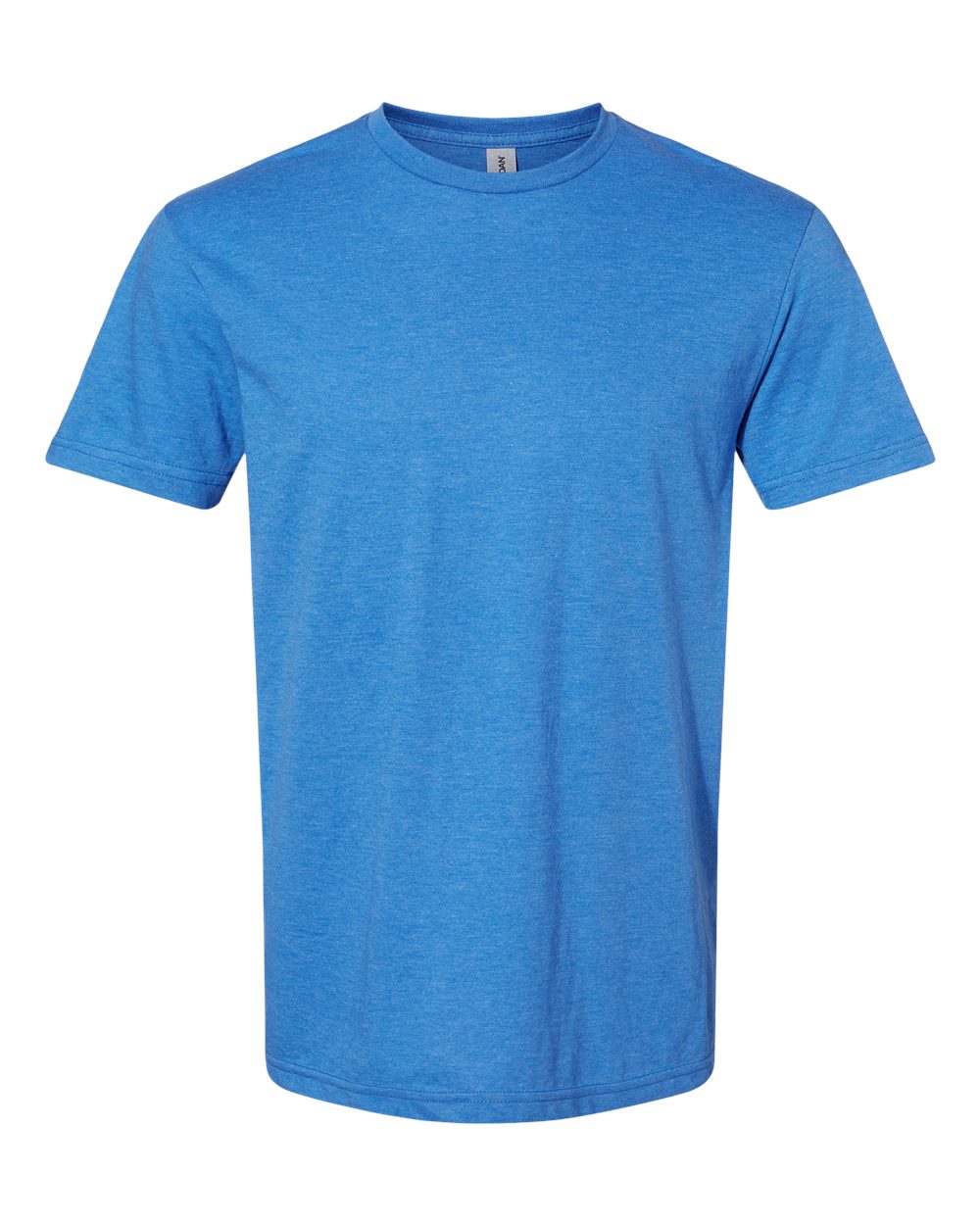 Front View of Royal Mist Softstyle® CVC T-Shirt - 64000CVC