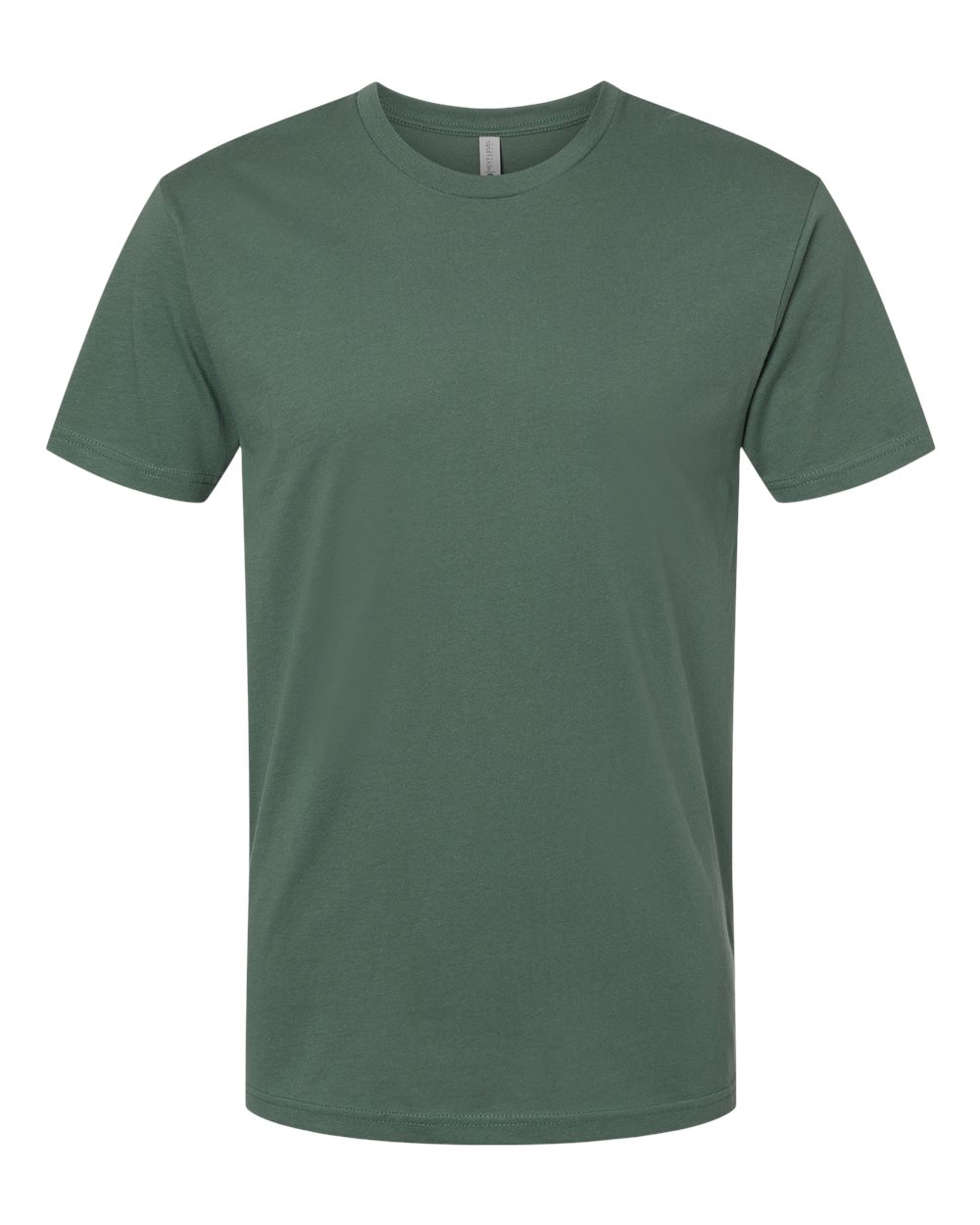 Front View of Royal Pine Cotton T-Shirt - 3600
