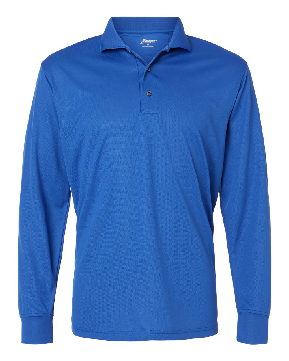Front View of Royal Prescott Long Sleeve Polo - 110