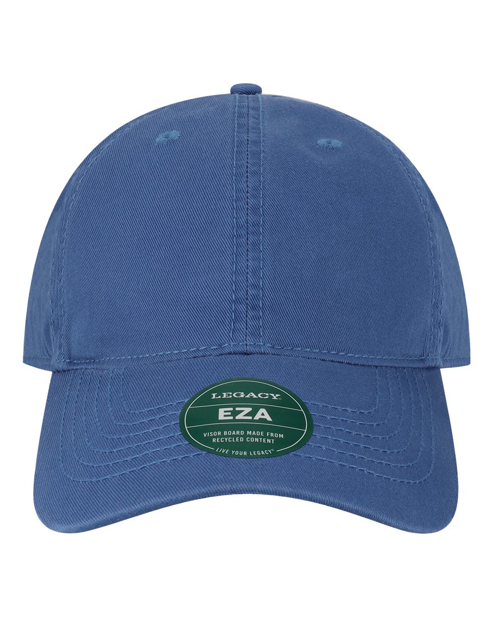 Front View of Royal Relaxed Twill Dad Hat - EZA