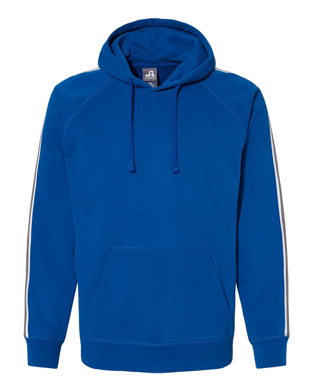 Front View of Royal Rival Fleece Hooded Sweatshirt - 8640