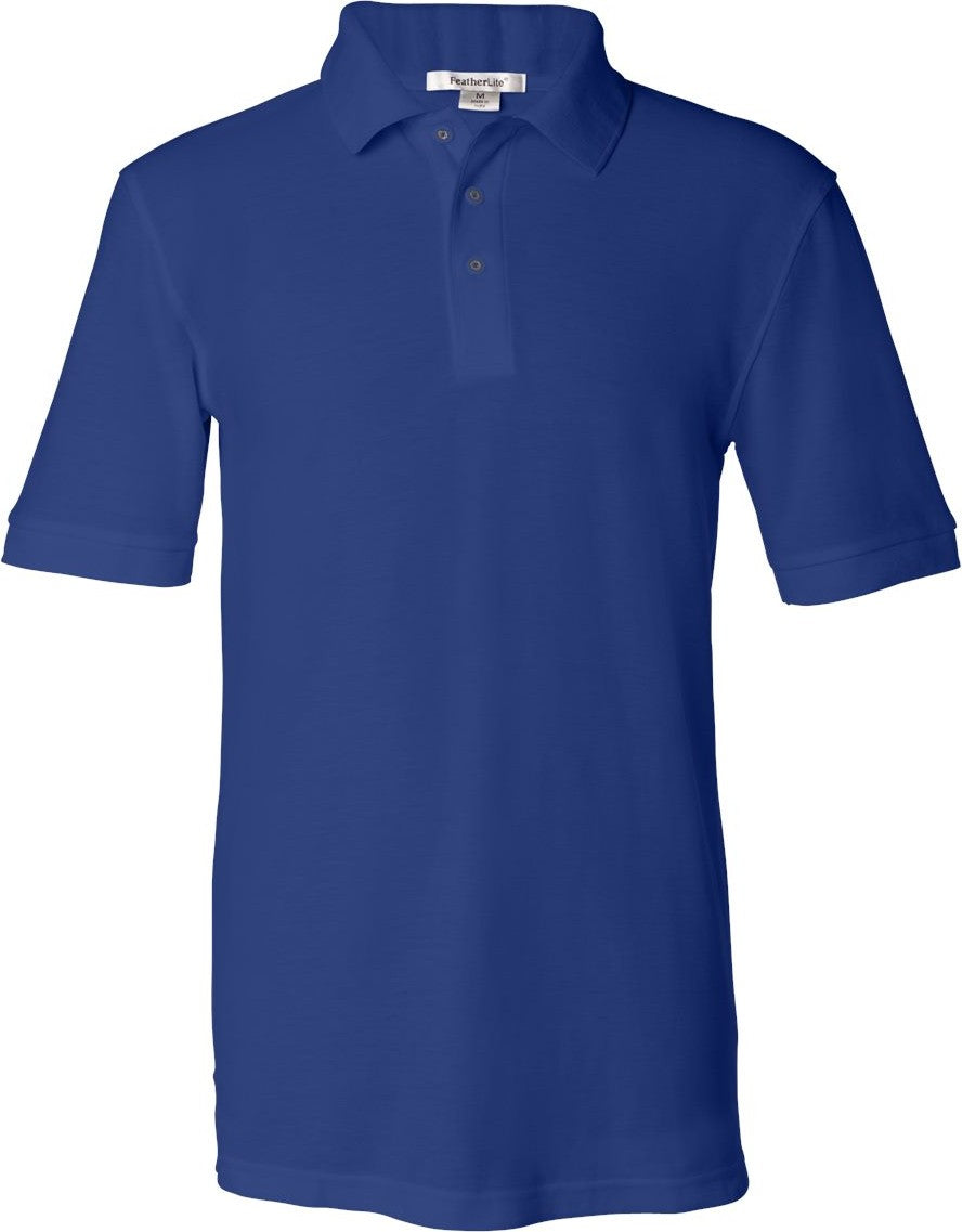 Front View of Royal Silky Smooth Piqué Polo - 0500