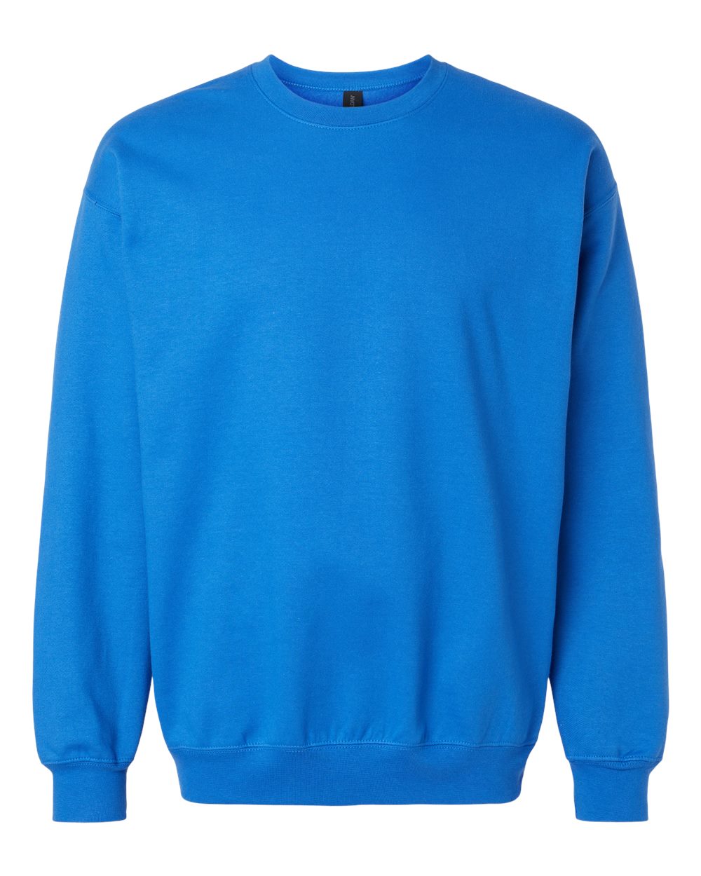 Front View of Royal Softstyle® Midweight Crewneck Sweatshirt - SF000