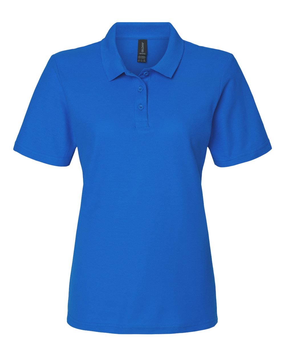 Front View of Royal Softstyle® Women's Pique Polo - 64800L