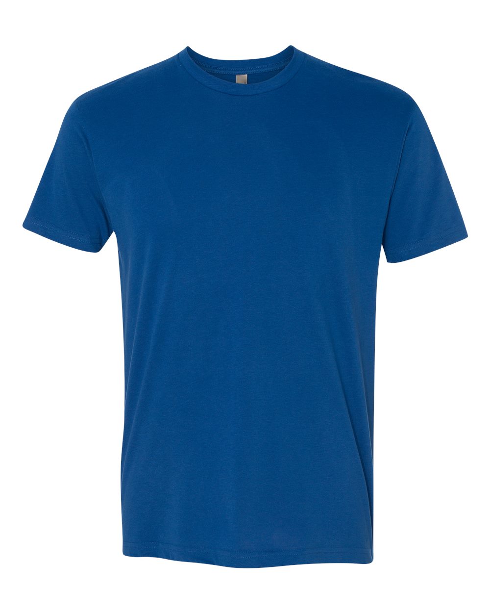 Front View of Royal Sueded T-Shirt - 6410