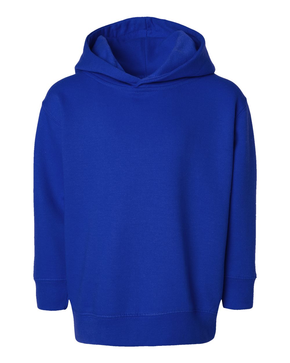 Front View of Royal Toddler Pullover Fleece Hoodie - 3326