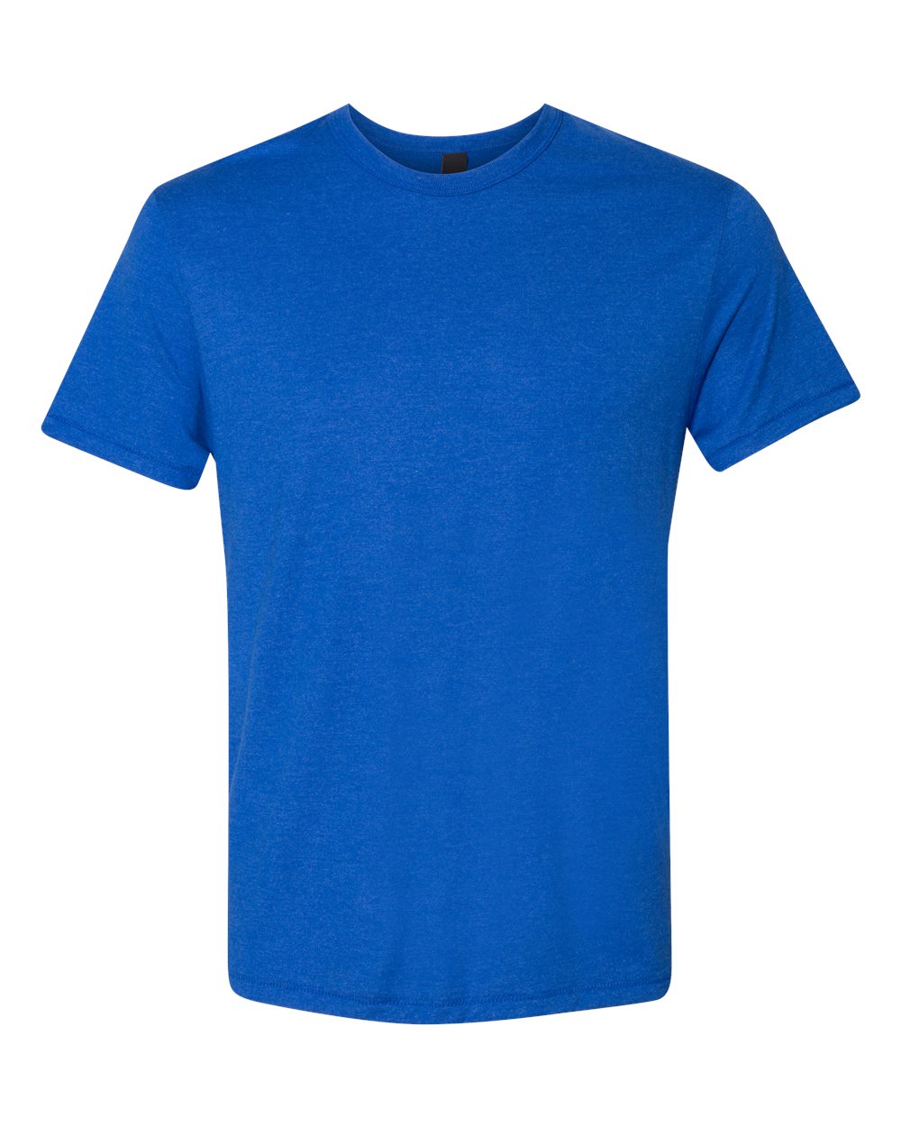 Front View of Royal Triblend Modal Triblend T-Shirt - MO100