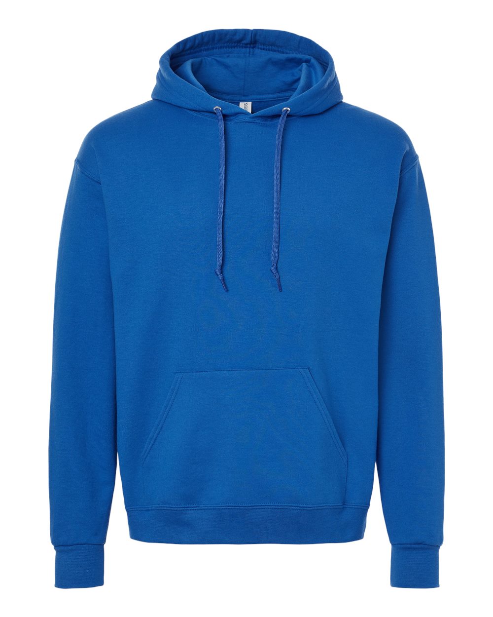 Front View of Royal Ultimate CVC Hooded Sweatshirt - IC49MR