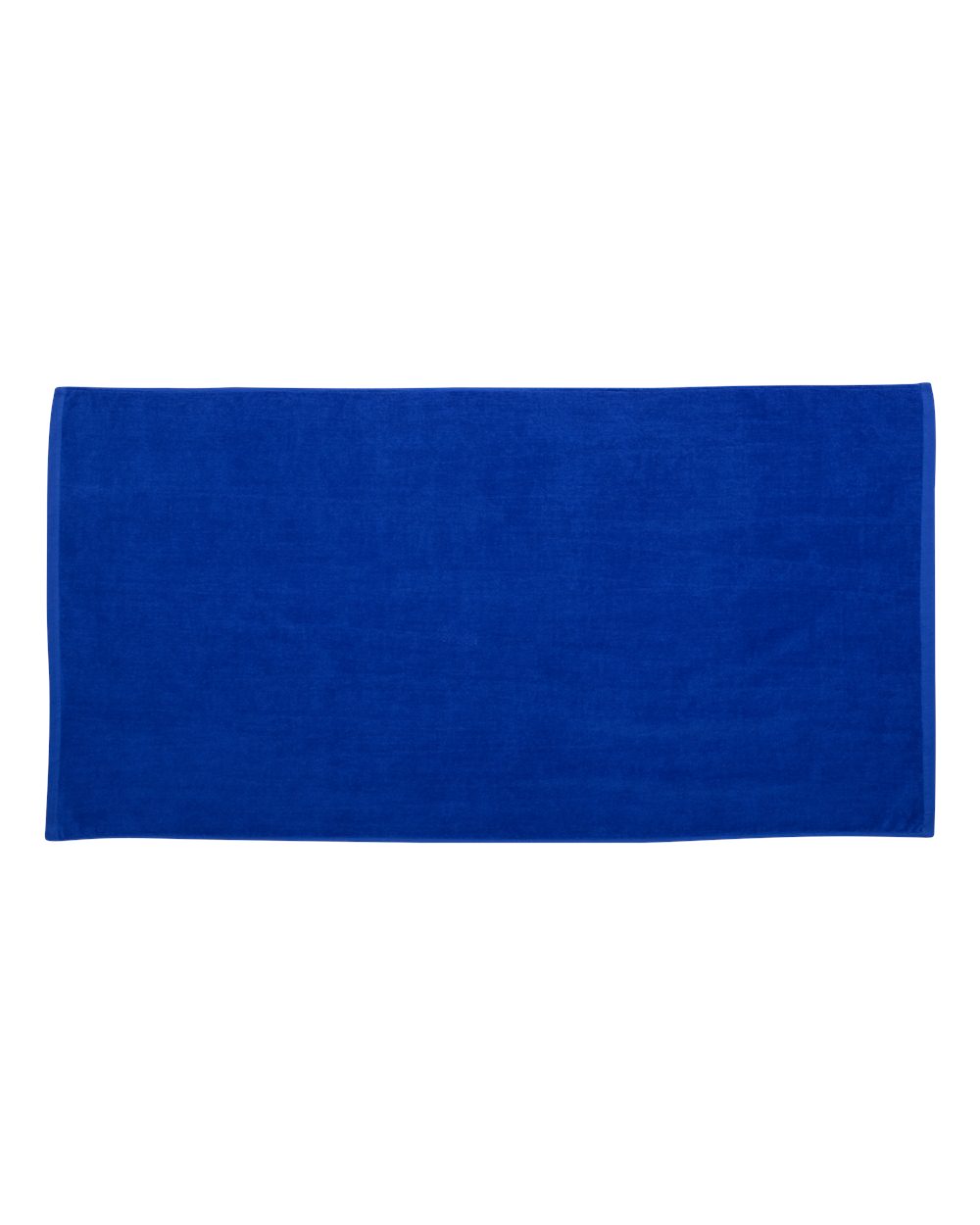 Front View of Royal Velour Beach Towel - C3060