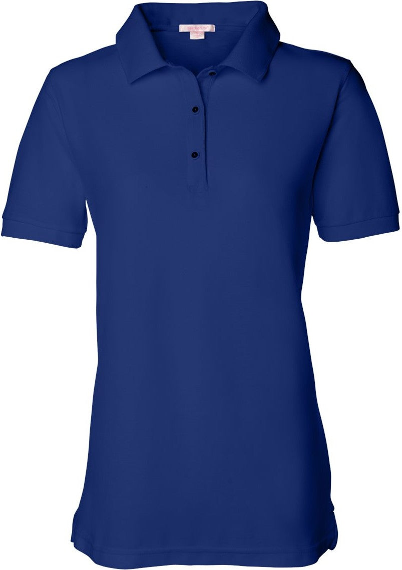 Front View of Royal Women's Silky Smooth Piqué Polo - 5500