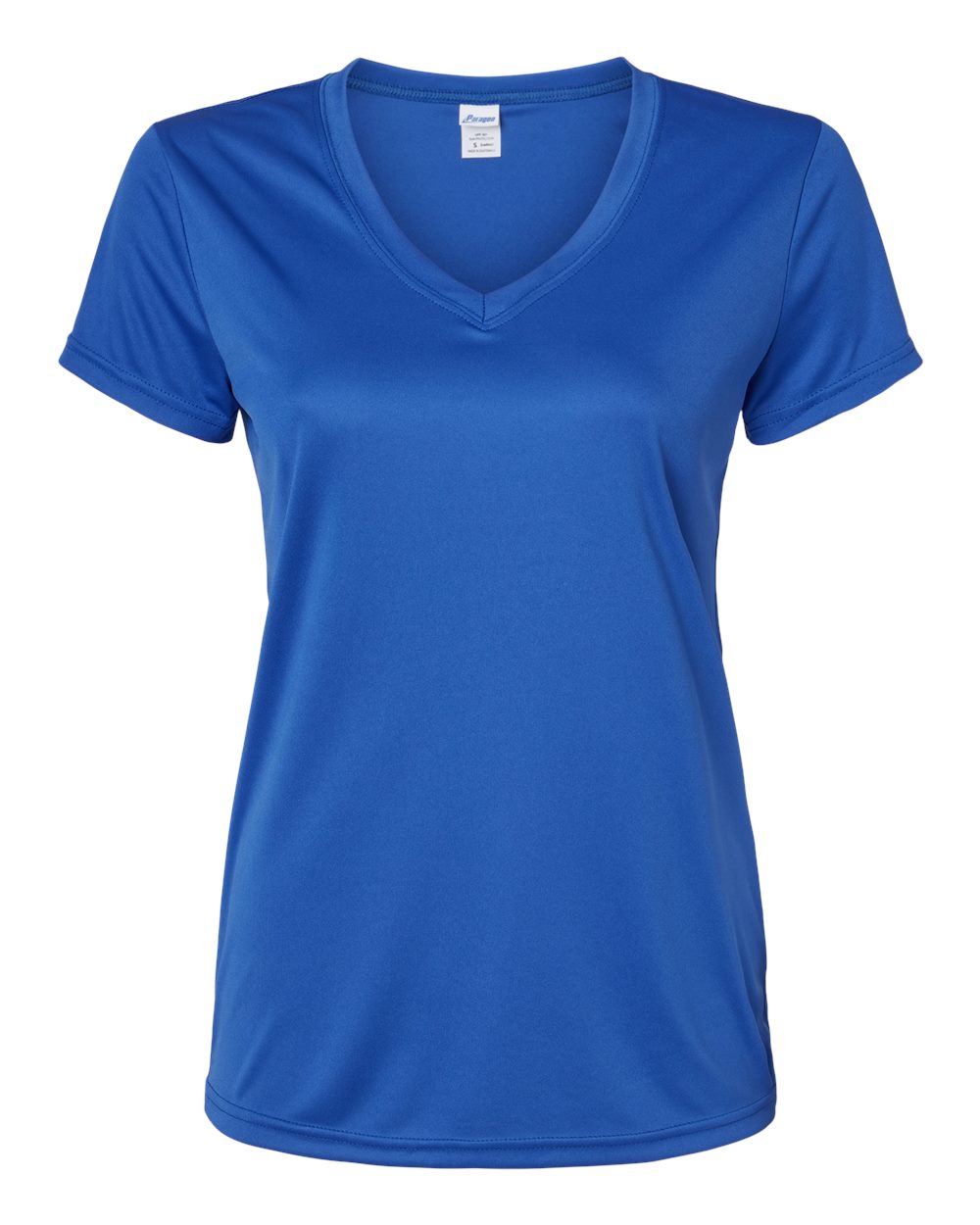 Front View of Royal Women's Vera V-Neck T-Shirt - 203