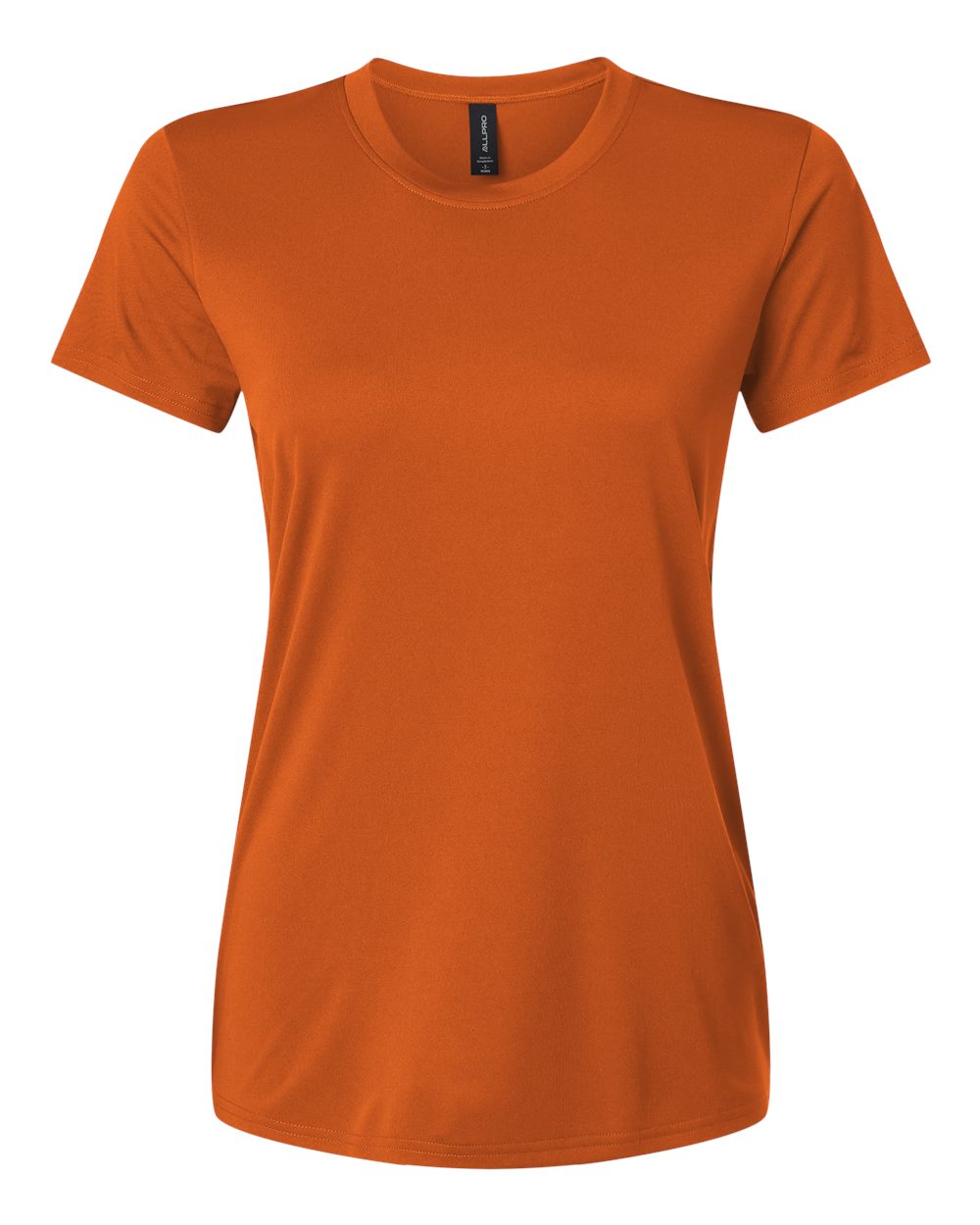 Front View of Rust Pro-Lock Women's Performance T-Shirt - 48000L