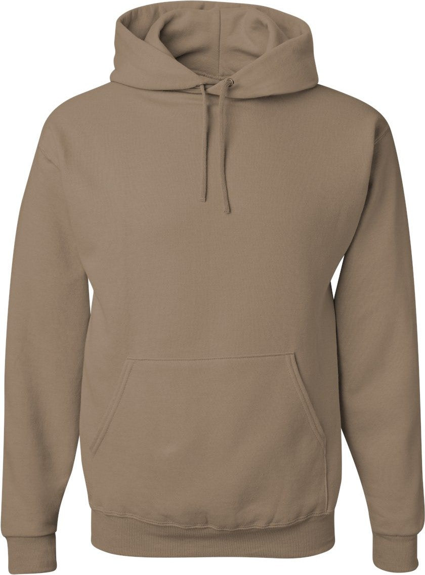 Front View of Safari NuBlend® Hooded Sweatshirt - 996MR