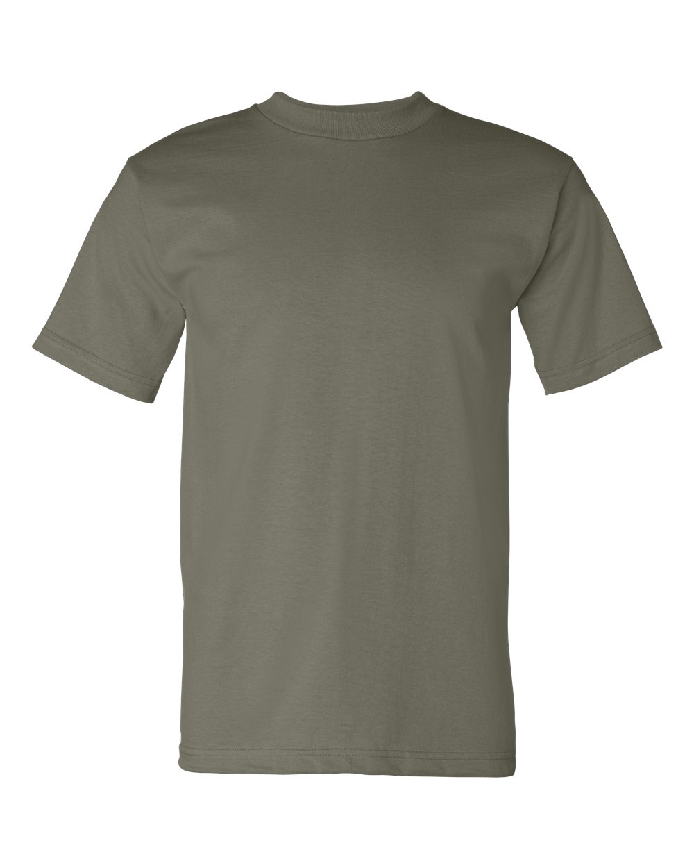 Front View of Safari USA-Made Heavyweight T-Shirt - 5100