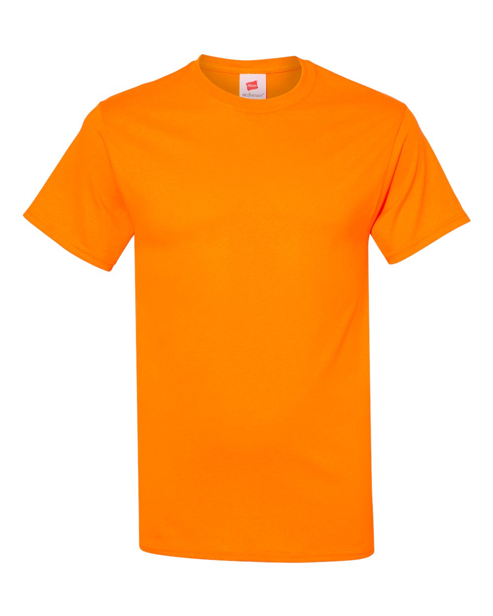 Front View of Safety Orange Ecosmart™ T-Shirt - 5170