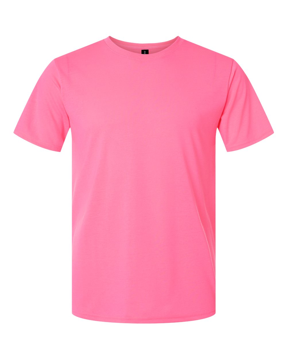 Front View of Safety Pink Performance® T-Shirt - 42000