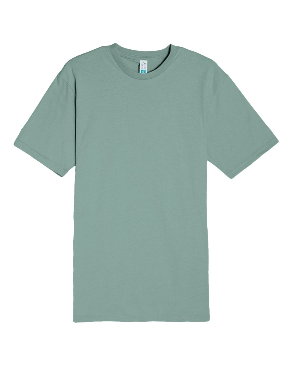 Front View of Sage Heavyweight T-Shirt - LS15001