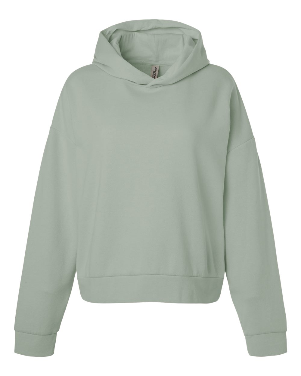 Front View of Sage Women's California Wave Wash Sunday Hooded Sweatshirt - PRM2600