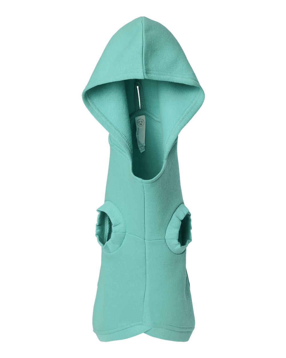 Front View of Saltwater Doggie 3-End Fleece Hoodie - 3926