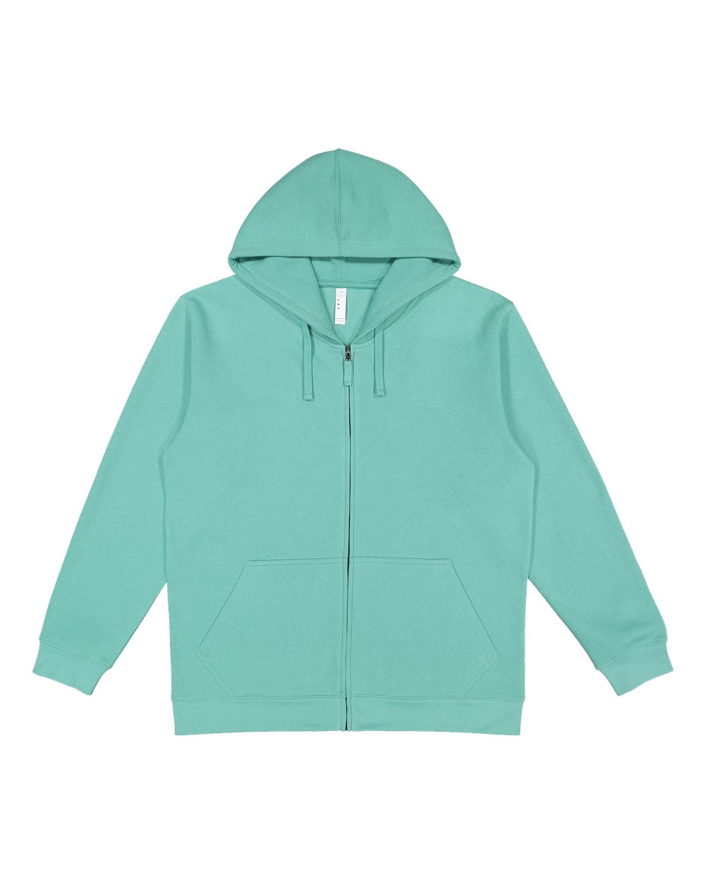 Front View of Saltwater Full-Zip Fleece Hoodie - 6927