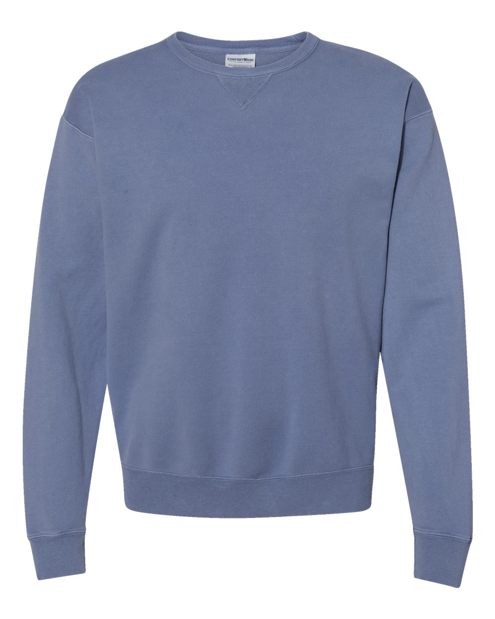 Front View of Saltwater Garment-Dyed Crewneck Sweatshirt - GDH400