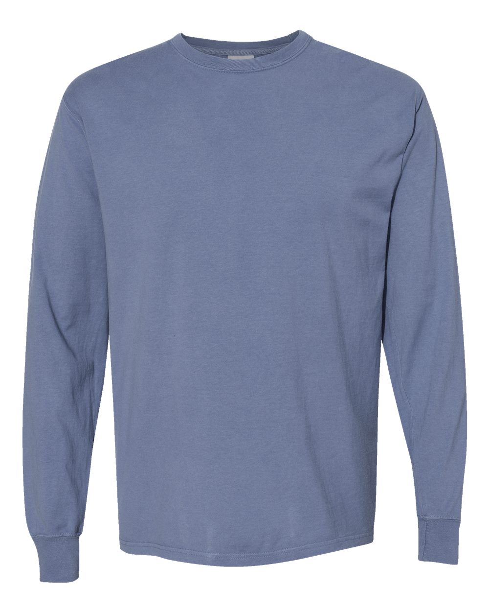 Front View of Saltwater Garment-Dyed Long Sleeve T-Shirt - GDH200