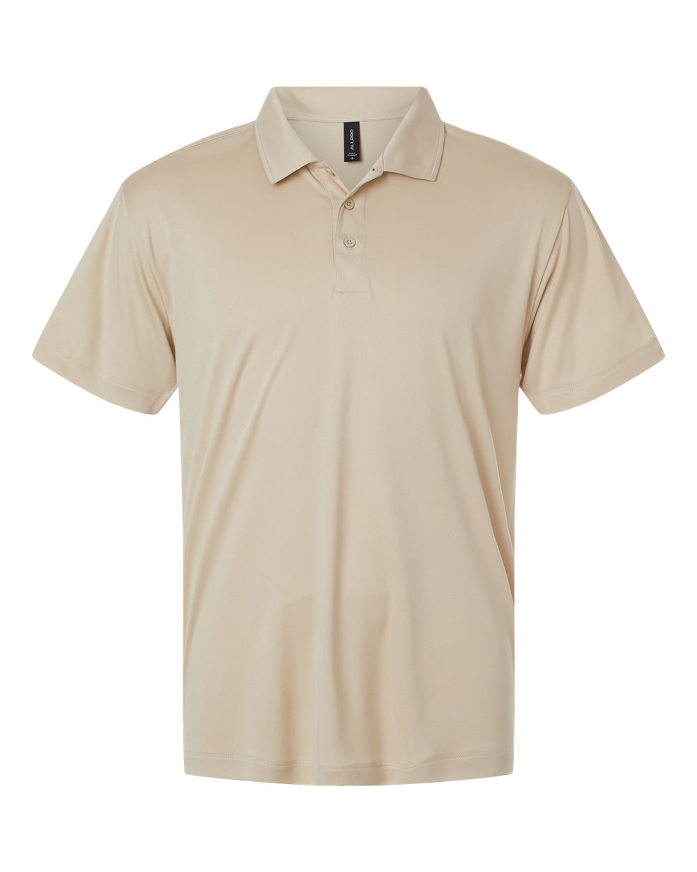 Front View of Sand Pro-Lock Performance Polo - 41800