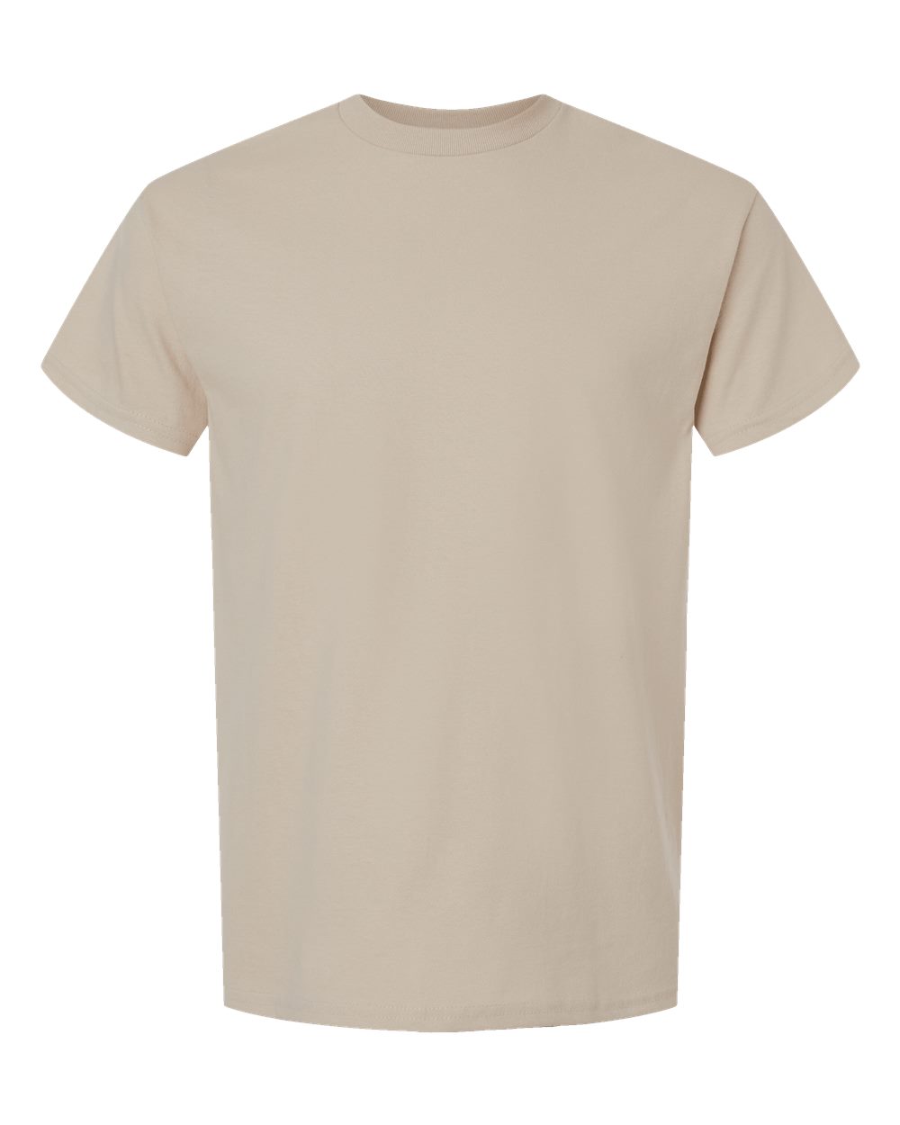 Front View of Sand Ultra Cotton® T-Shirt - 2000