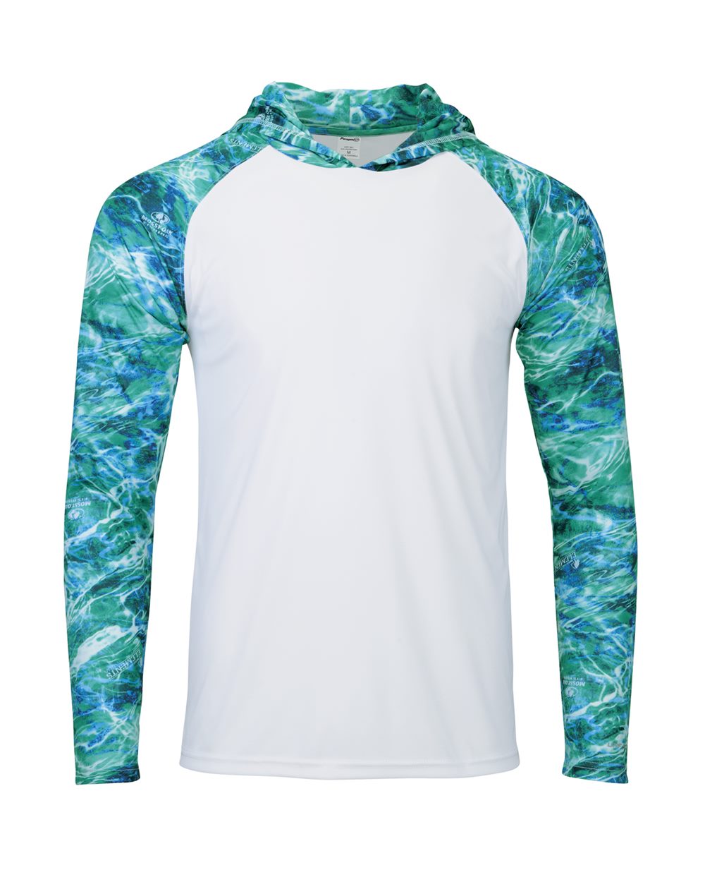 Seafoam Biloxi Performance Colorblocked Hoodie - 241