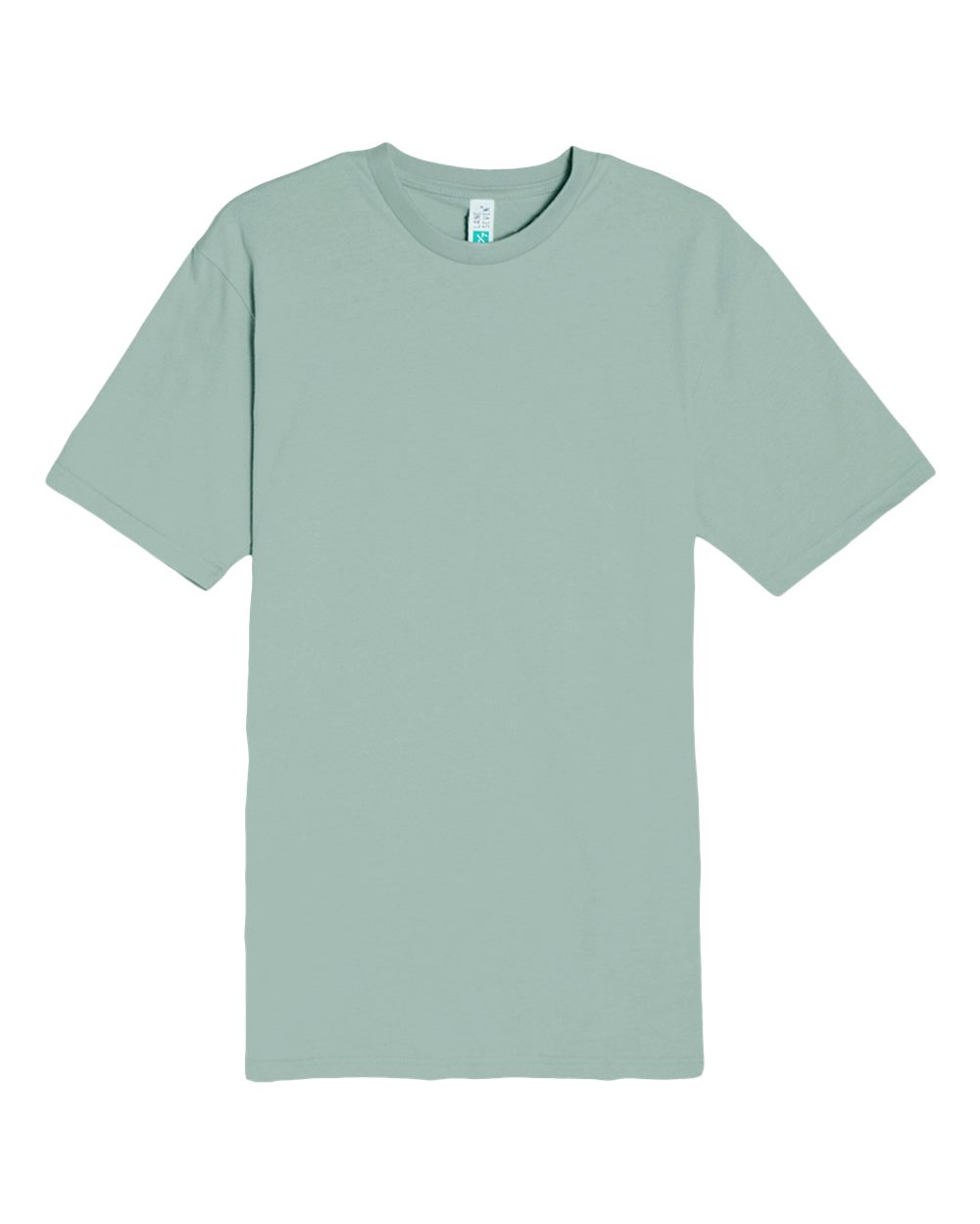 Front View of Seafoam Heavyweight T-Shirt - LS15001