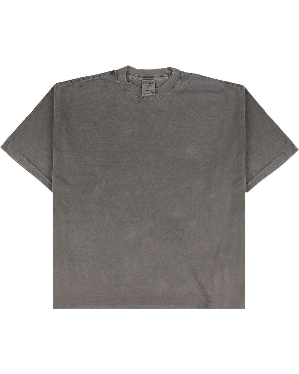 Front View of Shadow Garment-Dyed Drop-Shoulder T-Shirt - SHGDD