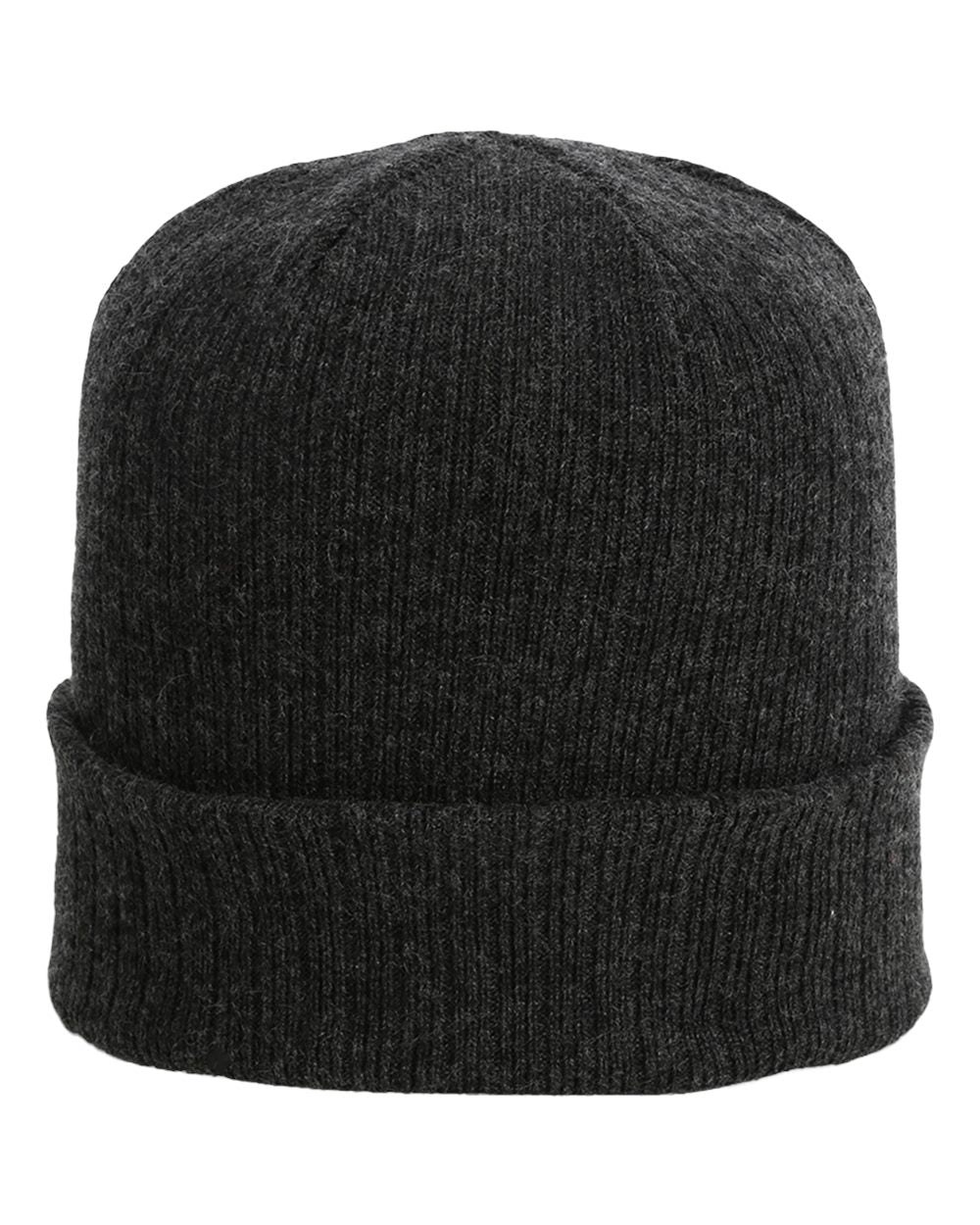 Front View of Shadow The Edelweiss Cuffed Beanie - 6012