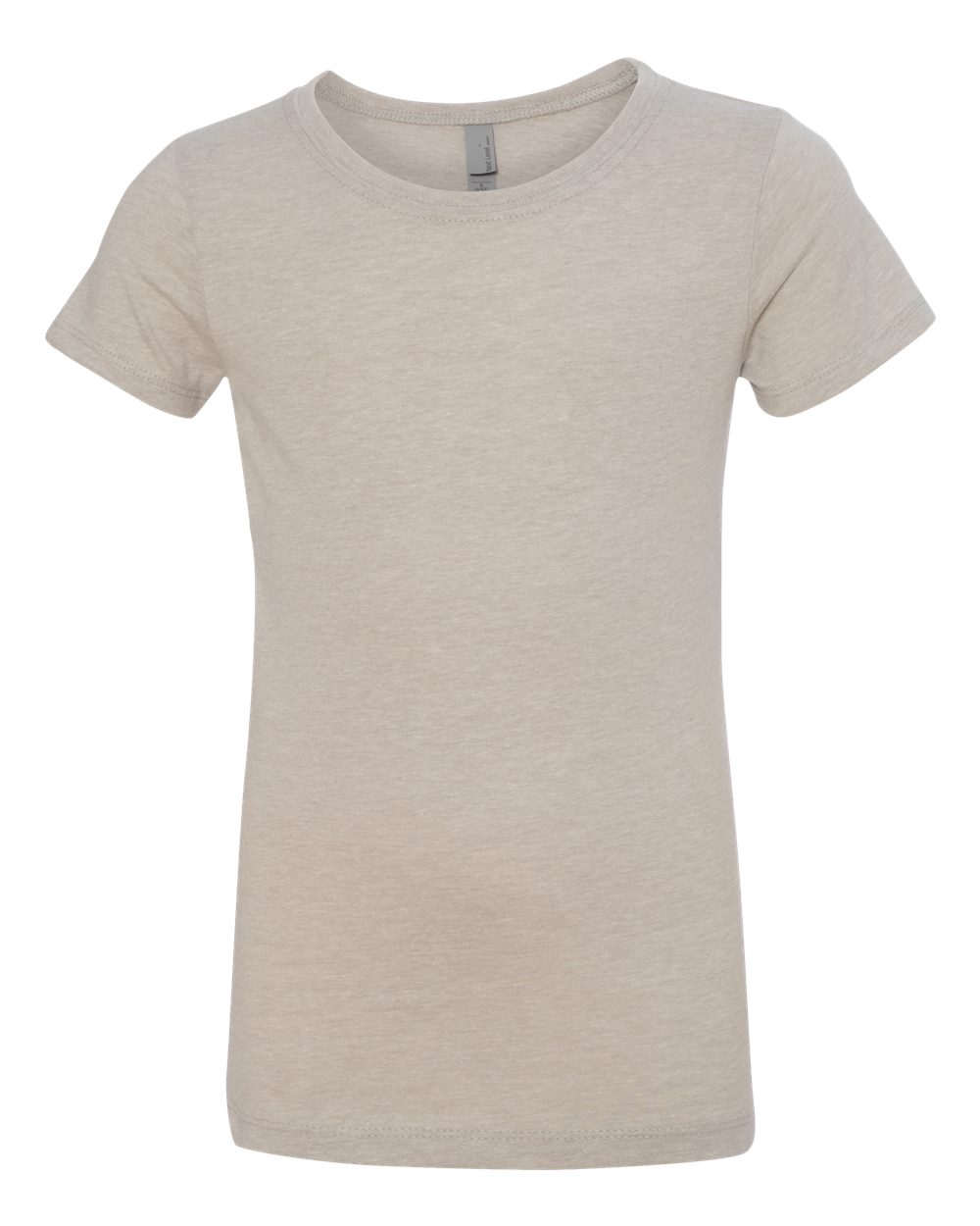 Front View of Silk Girls’ CVC Princess T-Shirt - 3712