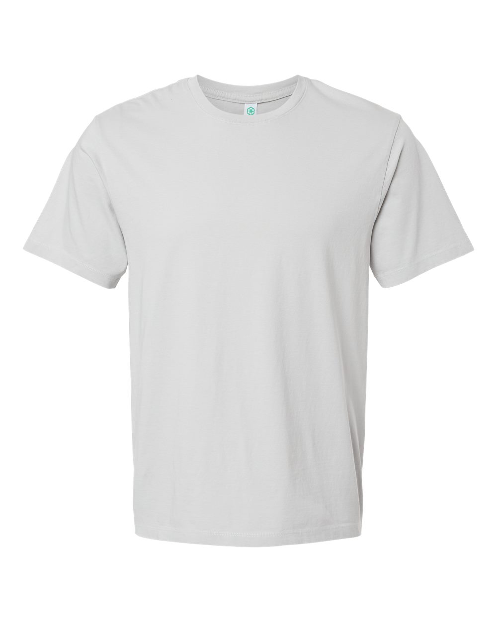 Front View of Silver Classic T-Shirt - 200