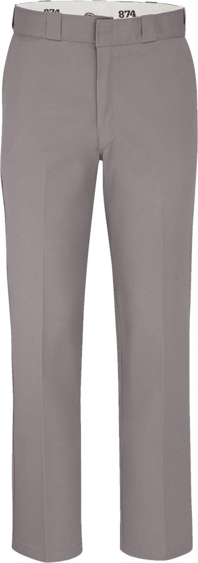 Front View of Silver Grey - 30I Industrial 874® Work Pants - P874