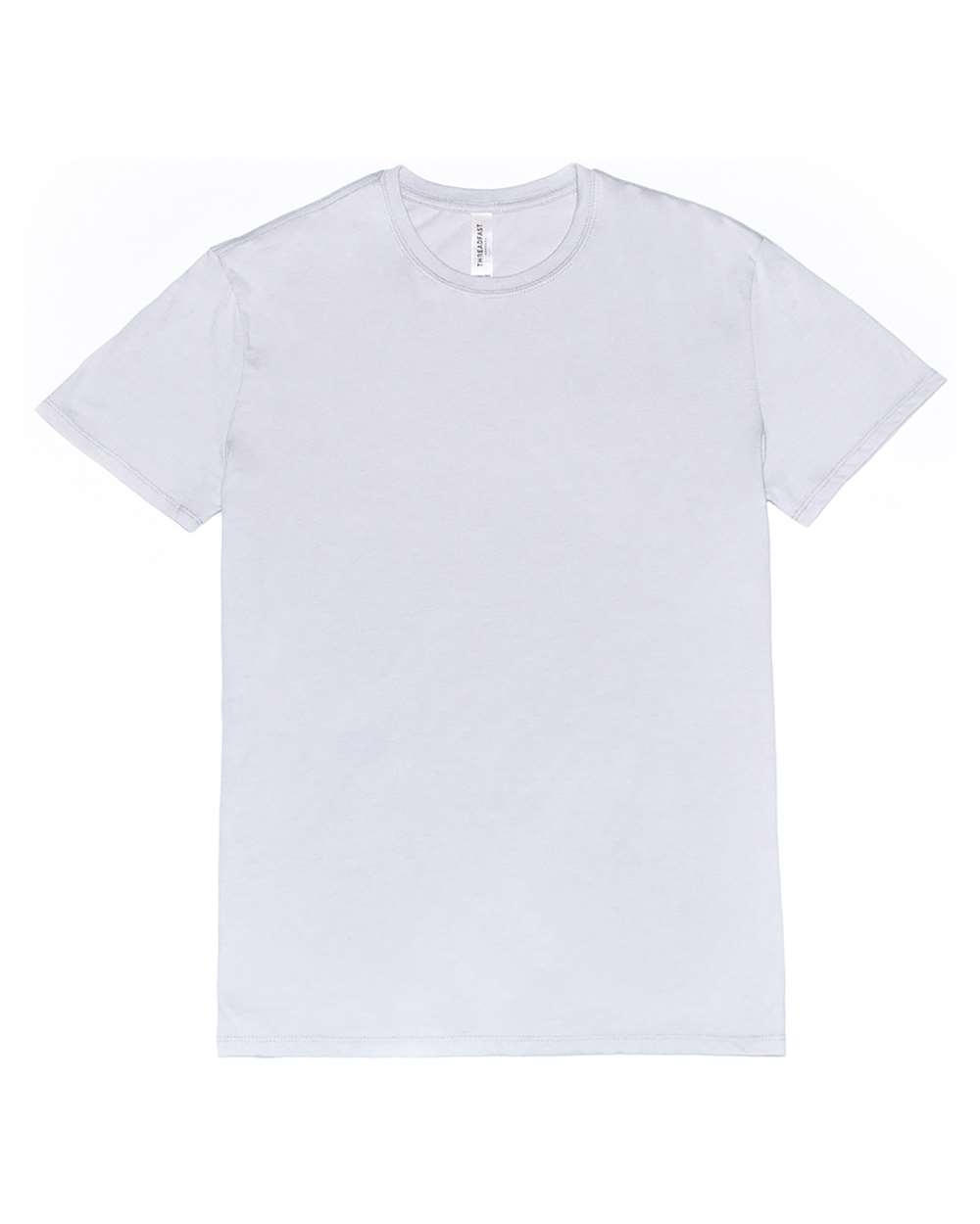 Front View of Silver Ultimate CVC T-Shirt - 100A