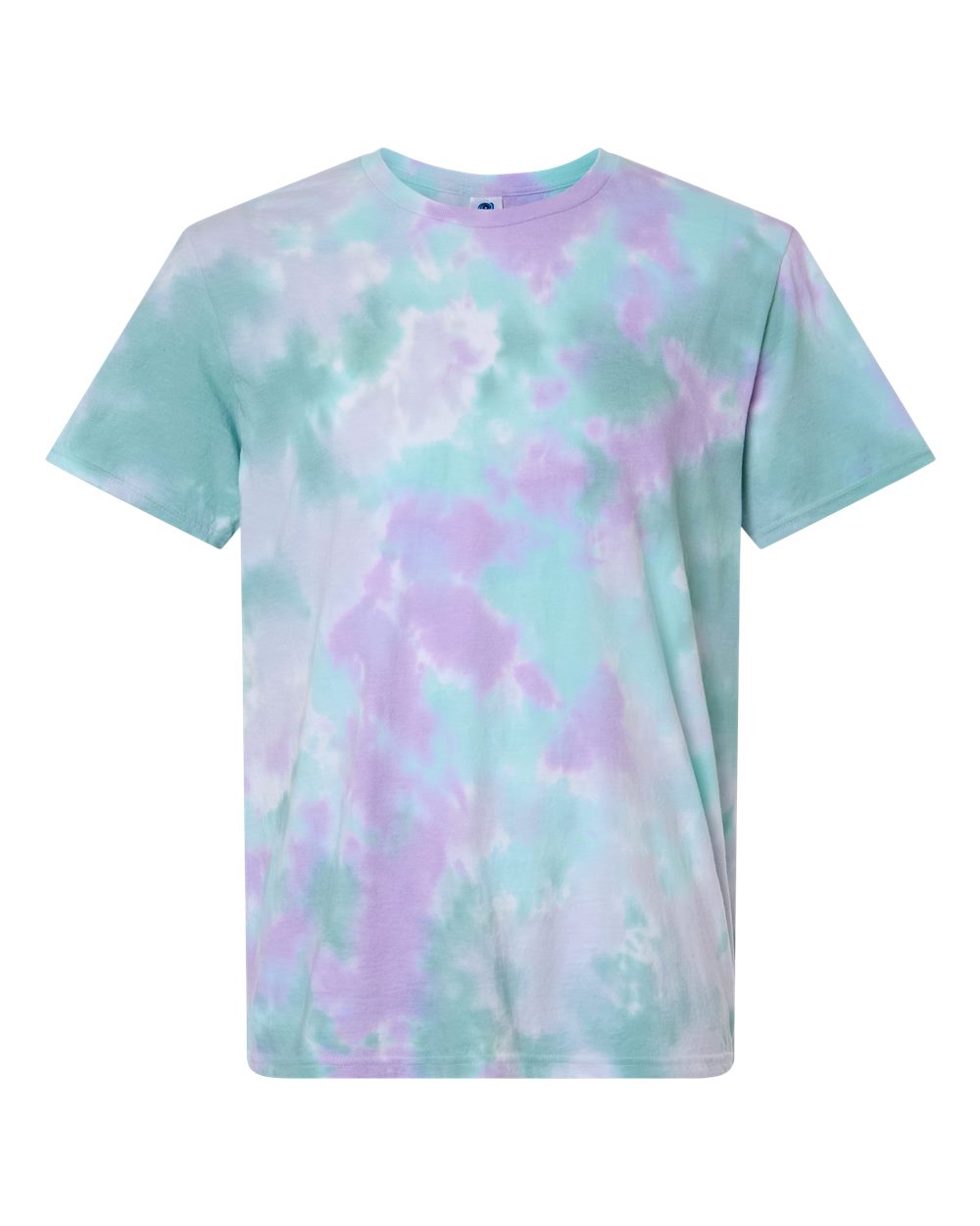 Front View of Siren Unisex Vintage Tie-Dyed T-Shirt - 1355