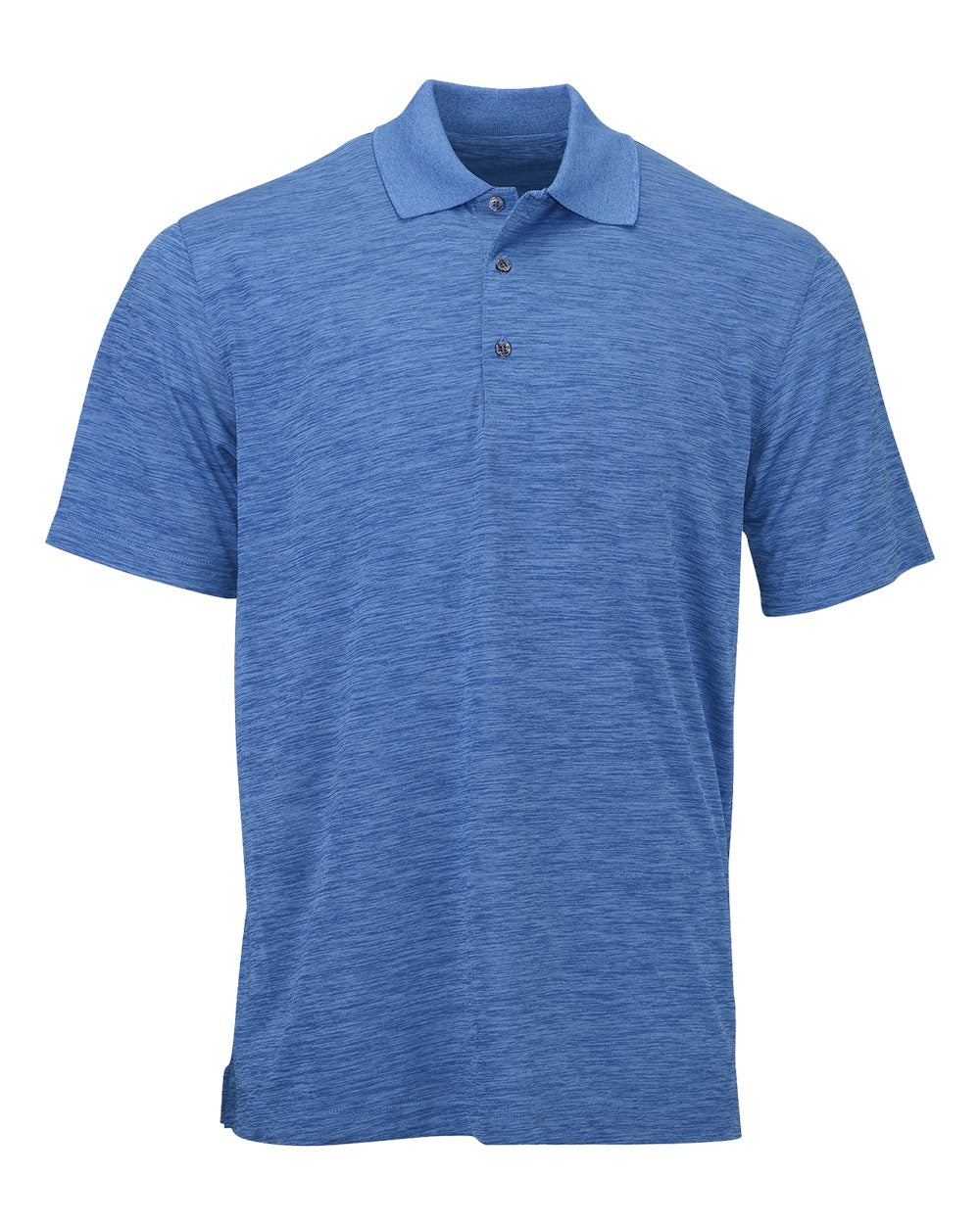 Sky Blue Heather Dakota Striated Heather Polo - 130