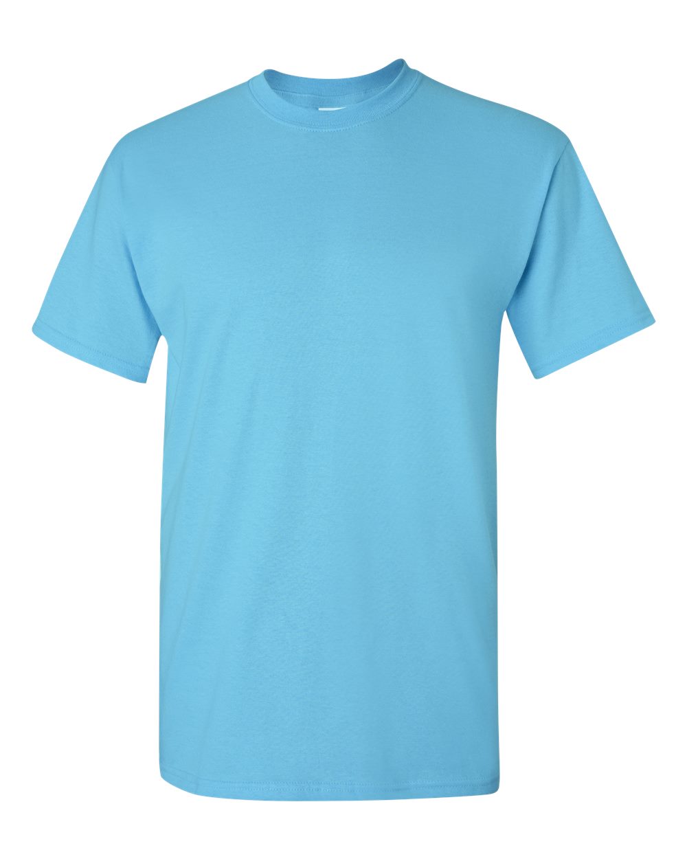 Front View of Sky Heavy Cotton™ T-Shirt - 5000