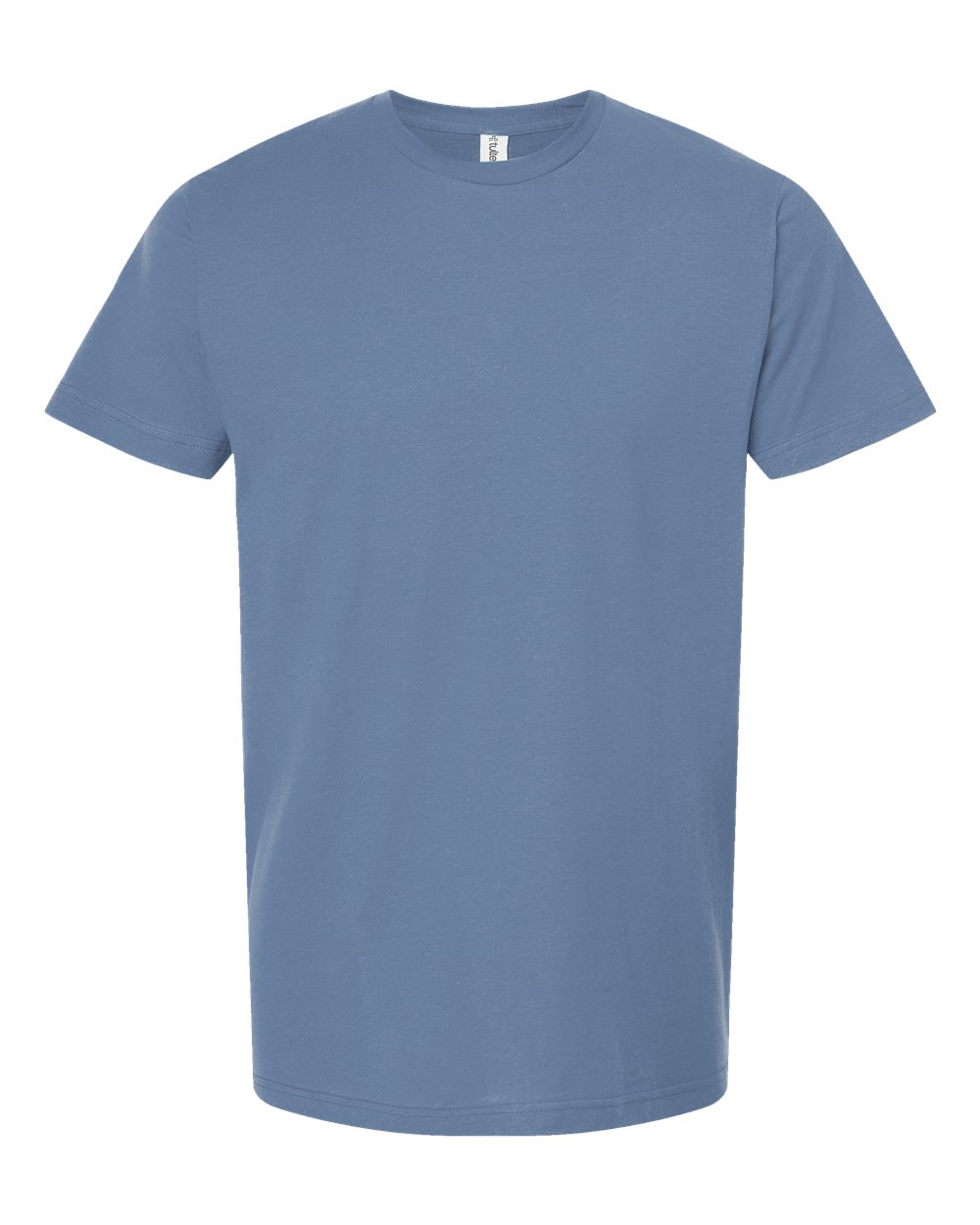 Front View of Slate Fine Jersey T-Shirt - 202
