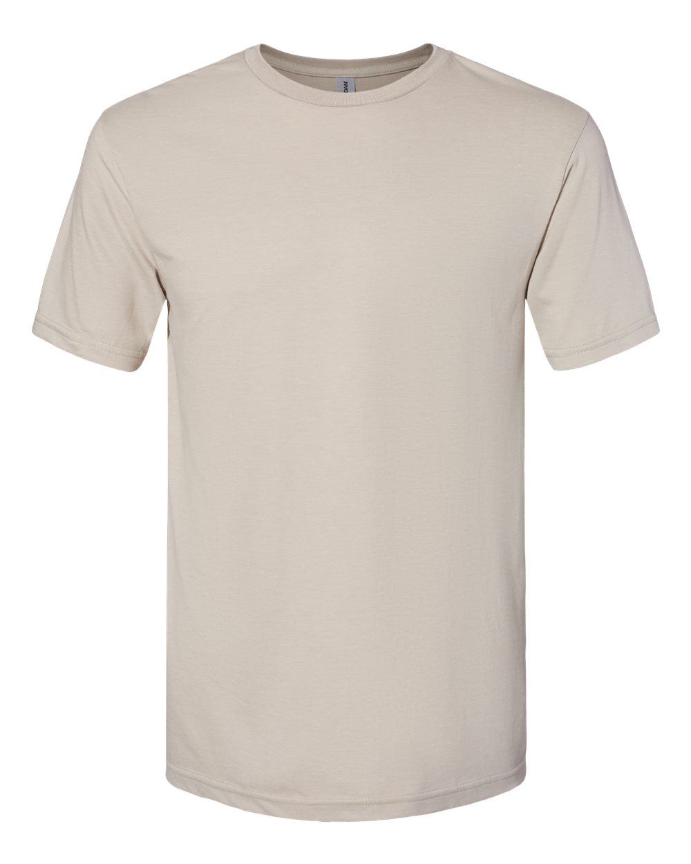 Front View of Slate Softstyle® CVC T-Shirt - 64000CVC