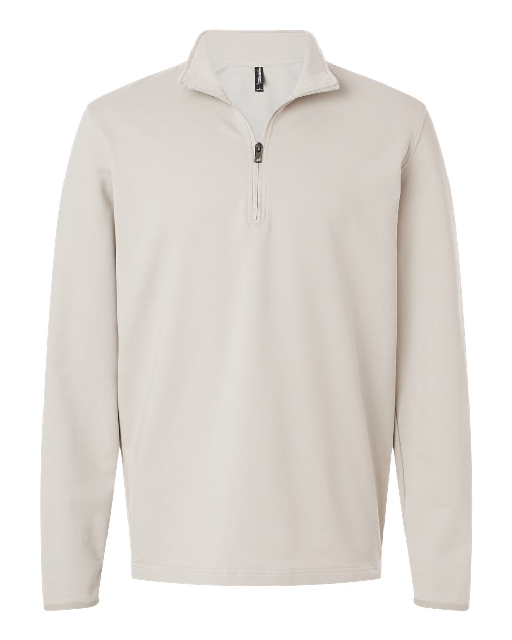 Front View of Smoke Perform Quarter-Zip Pullover - EXP20PQ