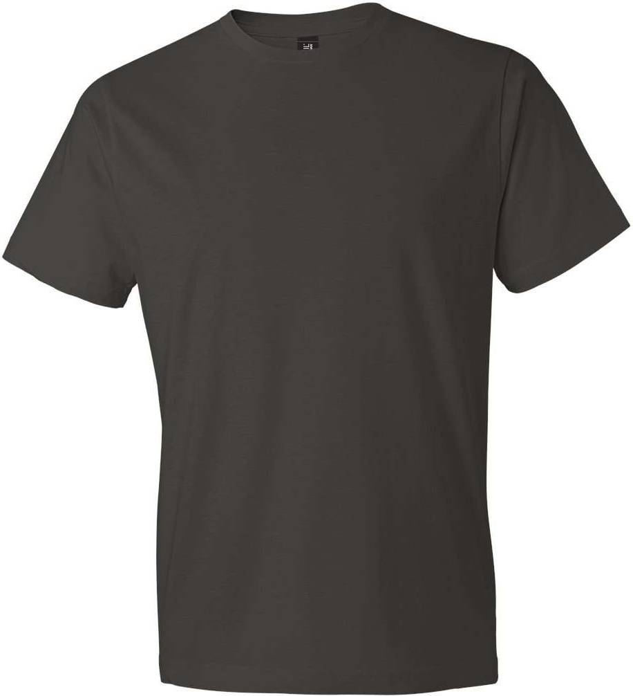 Front View of Smoke Softstyle® Lightweight T-Shirt - 980