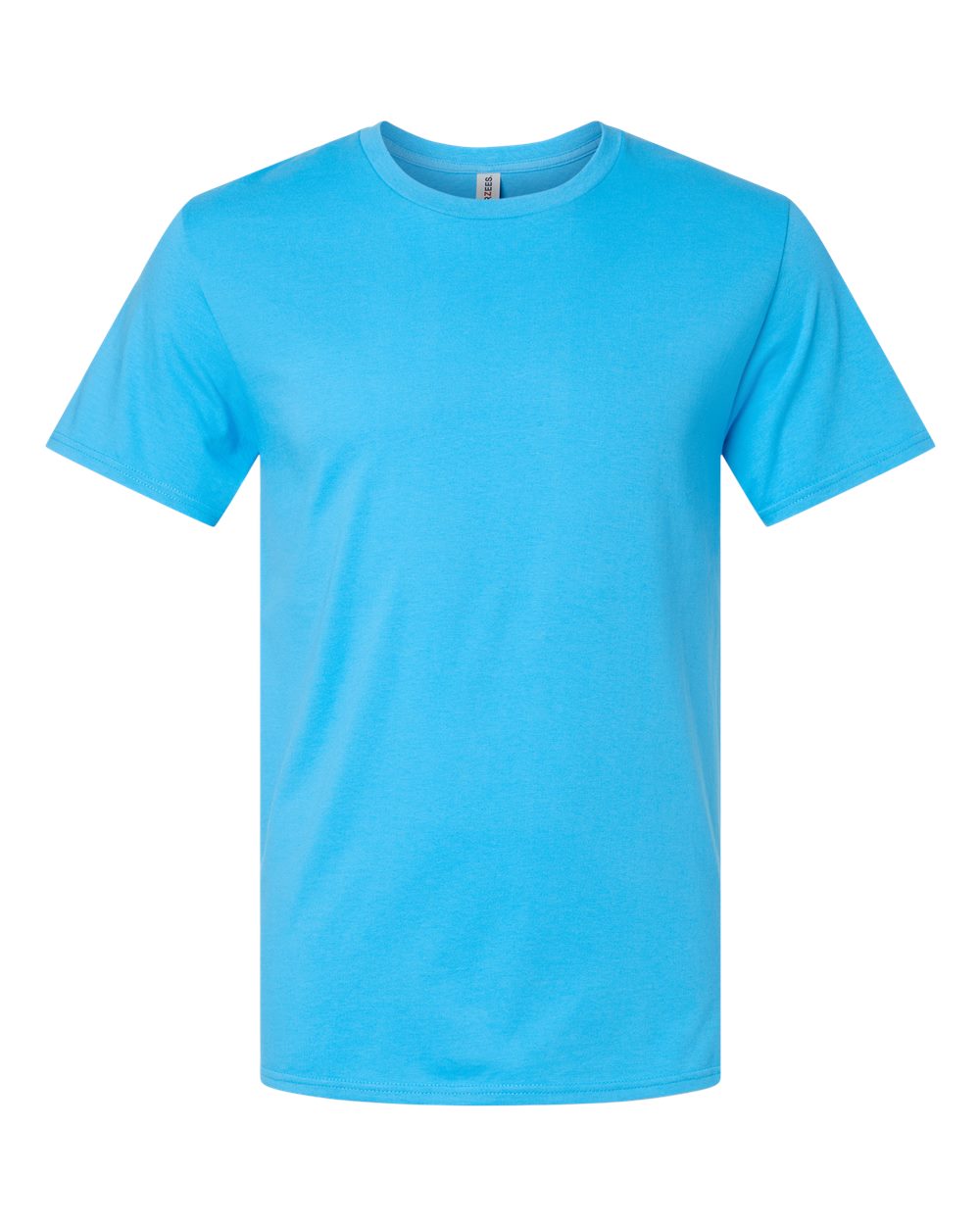 Front View of Soul Blue Premium Cotton T-Shirt - 570MR