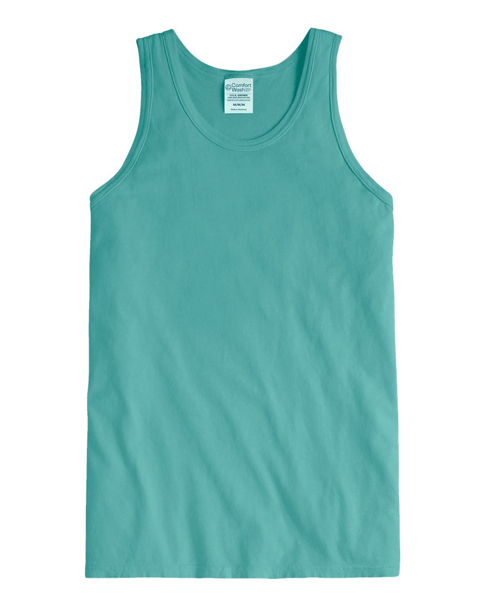 Front View of Spanish Moss Garment-Dyed Unisex Tank Top - GDH300
