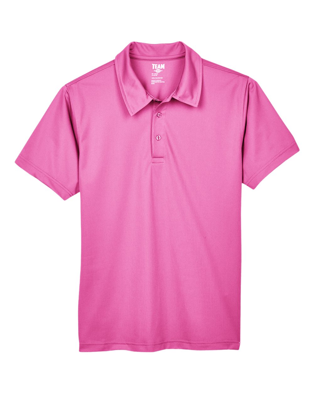 Front View of Sport Charity Pink Men's Command Snag Protection Polo - TT21