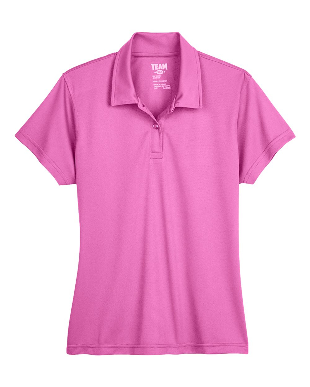 Front View of Sport Charity Pink Women's Command Snag Protection Polo - TT21W