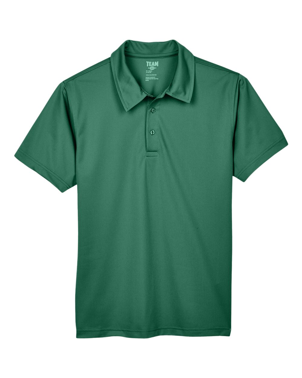 Front View of Sport Dark Green Men's Command Snag Protection Polo - TT21