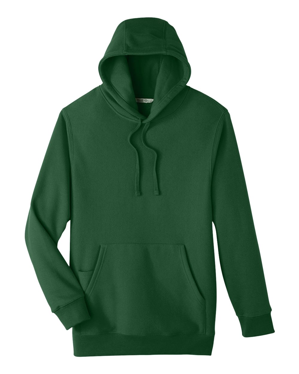 Front View of Sport Dark Green Unisex Zone HydroSport™ Heavyweight Pullover Hooded Sweatshirt - TT96