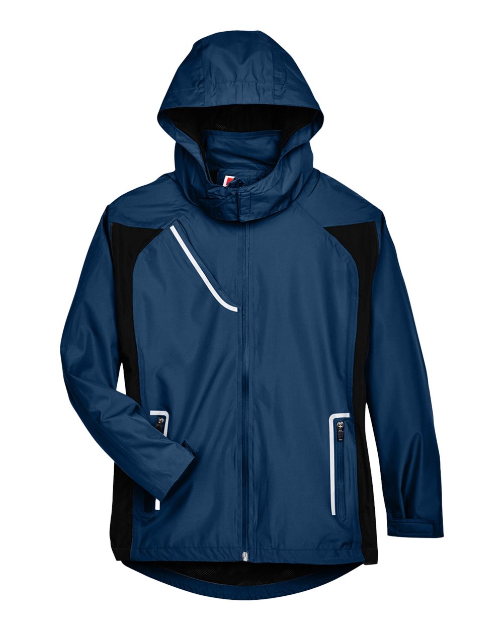 Front View of Sport Dark Navy Women's Dominator Waterproof Jacket - TT86W